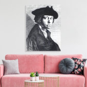 Lucas van Leyden Canvas Afdruk (Insitu (Woonkamer))