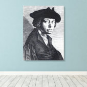 Lucas van Leyden Canvas Afdruk (Insitu (Houten vloer))