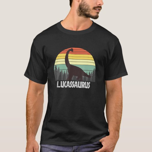 Lucassaurus Lucas Saurus T-shirt (Voorkant)