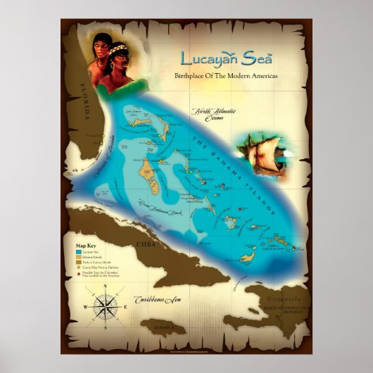 Lucayan Zee Poster (Voorkant)