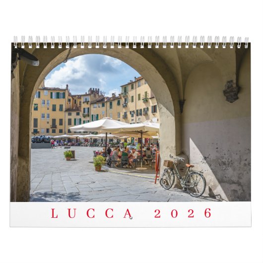 Lucca 2026 kalender (Hoes)