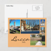 Lucca Collage Briefkaart (Voorkant / Achterkant)