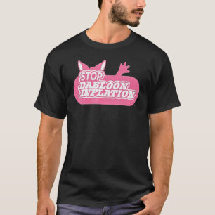 Lucca Internationaal Stop Dabloon Inflatie T-shirt