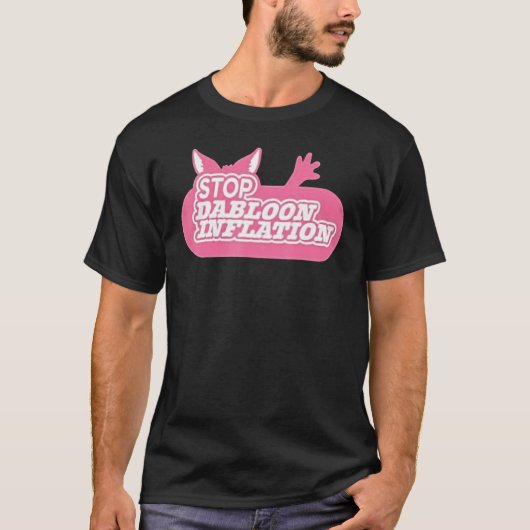 Lucca Internationaal Stop Dabloon Inflatie T-shirt (Voorkant)