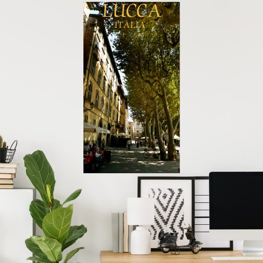 lucca italia poster (Thuiskantoor)