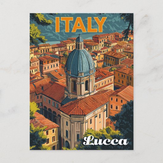 Lucca, Italië Briefkaart (Voorkant)