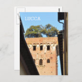Lucca, Italië Briefkaart (Voorkant / Achterkant)