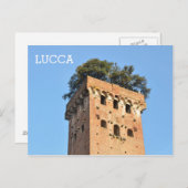 Lucca, Italië Briefkaart (Voorkant / Achterkant)