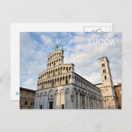 Lucca, Italië Briefkaart (Voorkant / Achterkant)