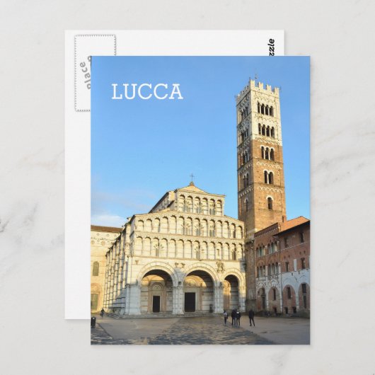 Lucca, Italië Briefkaart (Voorkant / Achterkant)