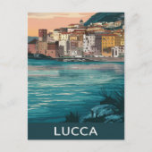 Lucca Italië Briefkaart (Voorkant)