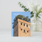 Lucca, Italië Briefkaart (Staand voorkant)