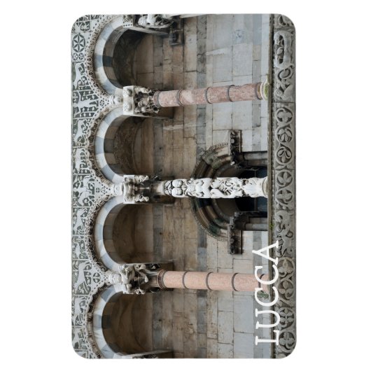 Lucca, Italië Magneet (Verticaal)