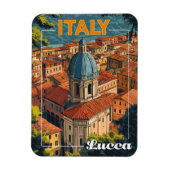 Lucca, Italië Magneet (Verticaal)