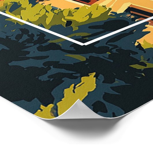 Lucca, Italië Poster (Hoek)