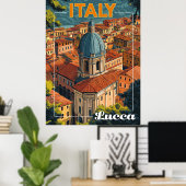 Lucca, Italië Poster (Thuiskantoor)