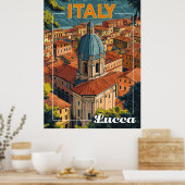 Lucca, Italië Poster (Keuken)