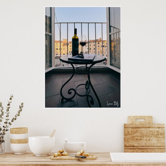 Lucca, Italië Poster (Keuken)