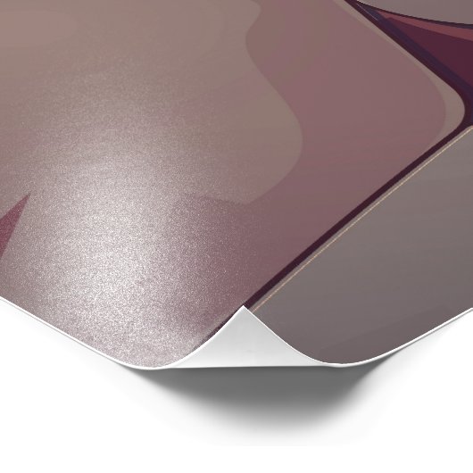 Lucca Italy Scooter reisposter print. Foto Afdruk (Hoek)