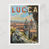 Lucca Toscane Italië  bekende reisplaats Briefkaart (Voorkant)