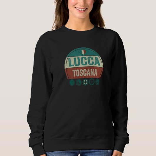 Lucca Tuscany Italy Holiday Souvenir   Trui (Voorkant)