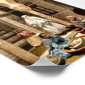 Luce Ben Aben, Moorachtige vrouwen die couscous be Poster (Hoek)