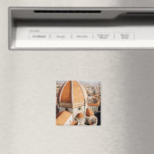 "Luce di Firenze" De Duomo Italië Waterverf Magneet (Insitu (Vaatwasser))