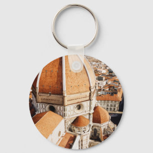 "Luce di Firenze" De Duomo Italië-Waterverf Sleutelhanger