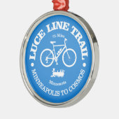 Luce Line Trail (fietsen) Metalen Ornament (Links)