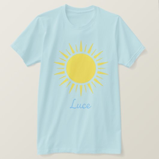 Luce T-shirt (Design voorkant)