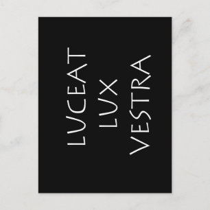 Luceet lux vestra briefkaart