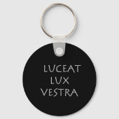 Luceet lux vestra sleutelhanger (Voorkant)