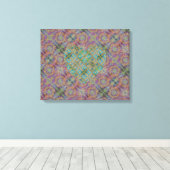 Lucene Folkstone Heart Canvas Afdruk (Insitu (Houten vloer))