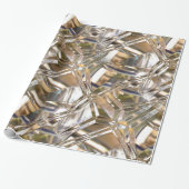 Lucent Markeid Elegant Chic Cadeaupapier (Uitgerold)