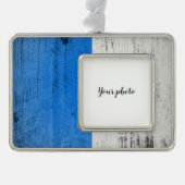 Lucern Verzilverd Omlijst Ornament (Voorkant)