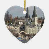 Lucern, Zwitserland Keramisch Ornament (Voorkant)