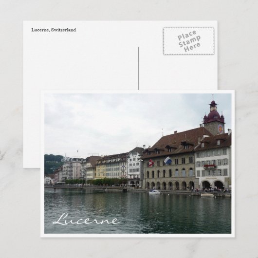 lucerne briefkaart (Voorkant / Achterkant)