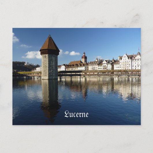 Lucerne Briefkaart (Voorkant)