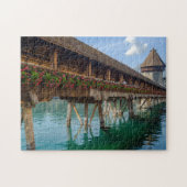 Lucerne Chapel Bridge Jigsaw Puzzle Legpuzzel (Horizontaal)