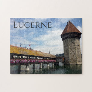 lucerne chapelbrug legpuzzel