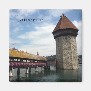lucerne chapelbrug magneet