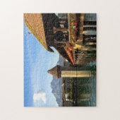 Lucerne Covered Bridge Jigzaag Puzzle Legpuzzel (Verticaal)