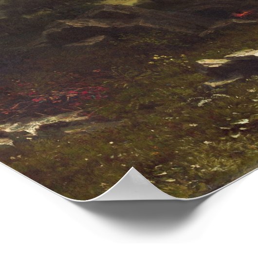 Lucerne-meer - Albert Bierstadt Fine Art Poster (Hoek)