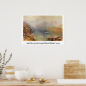 Lucerne-meer van Joseph Mallord William Turner Poster (Keuken)
