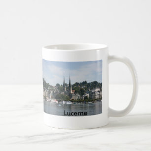 Lucerne-meer, Vierwaldstattersee, Zwitserland Koffiemok