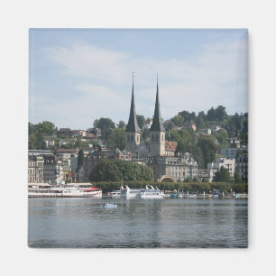 Lucerne-meer, Vierwaldstattersee, Zwitserland Magneet