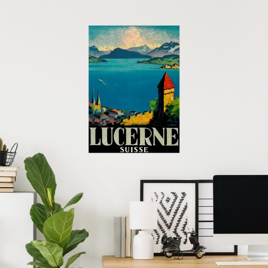 LUCERNE POSTER (Thuiskantoor)