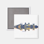 Lucerne Skyline Magneet (Voorkant / Achterkant)
