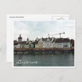 lucerne swiss briefkaart (Voorkant / Achterkant)
