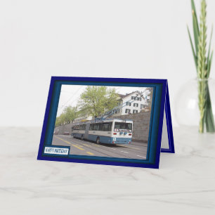 Lucerne trolleybus kaart